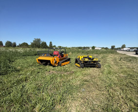 Vejos priežiūra, įrengimas - Pjauname žolę su robotu mulčeriu! - 1