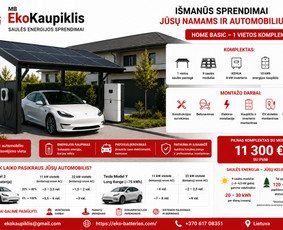 Statybos, apdaila - Pramoniniai ir buitiniai energijos kaupikliai,saulės panele - 2
