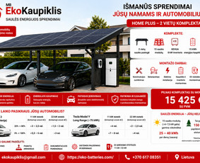 Statybos, apdaila - Pramoniniai ir buitiniai energijos kaupikliai,saulės panele - 1