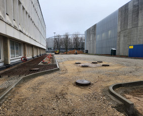 Kelio bortų įrengimas - Trinkelių klojimas/bortų dėjimas/gerbūvis - 1