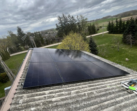 Saulės elektrinių montavimas - Elektros darbai, saulės elektrinės, Eso rangovo aktas. - 1
