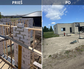 Mūro darbai, mūrijimas - Atliekame pamatų, mūro, žiedų ir sąramų betonavimo darbus - 1