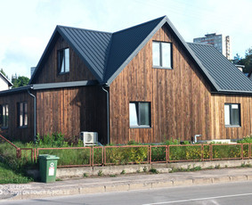 Statybos darbai - Senų medinių namų renovacija,rekonstrukcija - 2