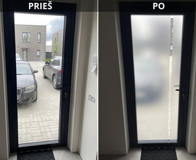 Plėvelės klijavimas - Plėvelių klijavimas ant langų, durų ir kitų pavir&scaron;ių - 2