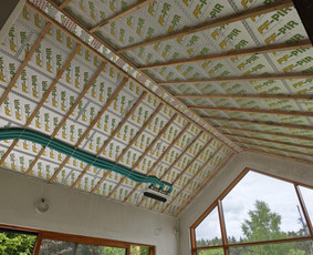 Ap&scaron;iltinimas, &scaron;iltinimas - Stogų &scaron;iltinimas biria vata (35&euro;/m&sup3;) - 1