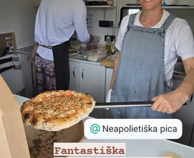 Maitinimas, maistas &scaron;ventėms - Neapolieti&scaron;kų picų vagonėlis - 1