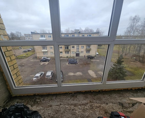 Balkonų stiklinimas - Langai,durys,garąžo vartai žemiausiomis kainomis! - 3