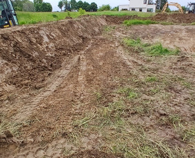 Drenažo įrengimas - Sklypų lyginimas.vejos irengimas apželdinimo darbai - 2