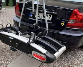 Stogo bagažinių nuoma - Trijų dviračių ant kablio laikiklio nuoma Aleksote - 3