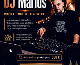 Djs - Dj smagiems vakarams/ privačioms &scaron;ventėms/barams - 2