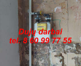 Dujų Skaitiklio Perkėlimas Dujinių Viryklių Prijungimas / DUJŲ VIRYKLIŲ PAJUNGIMAS / Darbų pavyzdys ID 4439840