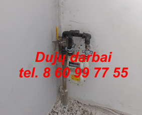 Dujų Skaitiklio Perkėlimas Dujinių Viryklių Prijungimas / DUJŲ VIRYKLIŲ PAJUNGIMAS / Darbų pavyzdys ID 4439842