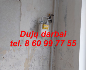 Dujų Skaitiklio Perkėlimas Dujinių Viryklių Prijungimas / DUJŲ VIRYKLIŲ PAJUNGIMAS / Darbų pavyzdys ID 4439868