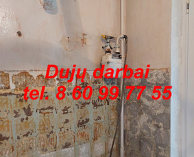 Dujų Skaitiklio Perkėlimas Dujinių Viryklių Prijungimas / DUJŲ VIRYKLIŲ PAJUNGIMAS / Darbų pavyzdys ID 4439872