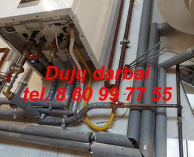 Dujų Skaitiklio Perkėlimas Dujinių Viryklių Prijungimas / DUJŲ VIRYKLIŲ PAJUNGIMAS / Darbų pavyzdys ID 4439876