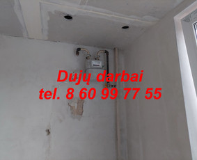 Dujų Skaitiklio Perkėlimas Dujinių Viryklių Prijungimas / DUJŲ VIRYKLIŲ PAJUNGIMAS / Darbų pavyzdys ID 4439898