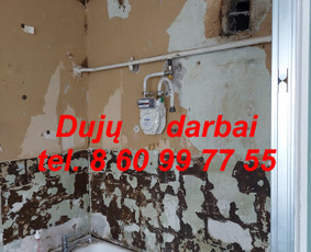 Dujinio katilo pajungimas - Dujų Skaitiklio Perkėlimas Dujinių Viryklių Prijungimas - 2