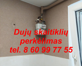 Santechnikai, santechnikos darbai - Dujų Skaitiklio Perkėlimas Dujinių Viryklių Prijungimas - 3