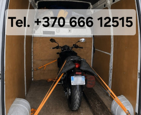Motociklų pervežimas - Perkraustymo, kroviniu pervežimo paslaugos - 1