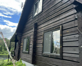 Fasadų apdaila, dažymas - Fasadu Stogu Trinkeliu Plovimas Dažymas visoje Lietuvoje - 1