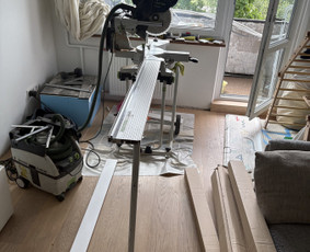 Vidaus apdailos darbai - Laminato klojimas. grindjuostes, santechnikos darbai - 2