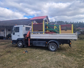 Transportas - Mažas savivartis su fiskaru - 4