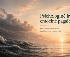 Psichologinė, emocinė pagalba - Emocinės gerovės konsultacijos. Psichologinė pagalba. - 1