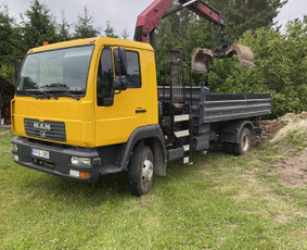 Krovinių pervežimas - Zvyras smelis juodzemis skalda krano paslaugos - 1