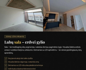 Įtempiamos lubos, montavimas - Kokybi&scaron;kas medžiaginių įtempiamų lubų montavimas - 4