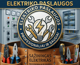 Elektrikai, elektros darbai - Elektros darbai - 1