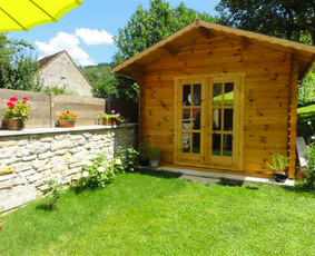 Medžio darbai, staliai - Vasarnamiai, pirtelės, medinis sandėliukas nuo 1000 Eur - 1