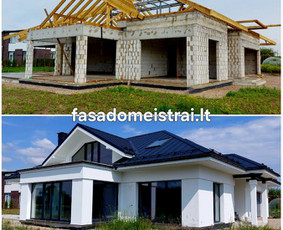 Statybos, apdaila - Fasadų &scaron;iltinimas ir apdaila. Klaipėda. - 3