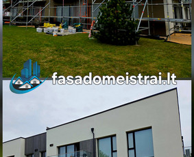 Statybos, apdaila - Fasadų &scaron;iltinimas ir apdaila. Klaipėda. - 1