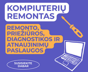 Kompiuterių remontas - Kompiuterių remontas ir diagnostika Kaune - 1