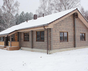 Individualių namų statyba iki raktų - Rąstiniai namai, pirtys. Ilgametė patirtis - 4