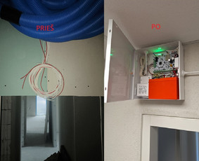 Signalizacijos, kameros, apsaugos sistemos - Apsaugos, gaisro ir vaizdo stebėjimo sistemų įrengimas - 1
