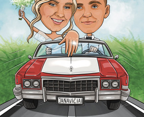 &Scaron;aržų pie&scaron;imas - Iliustratorė - karikatūros, portretai, knygų iliustravimas - 4