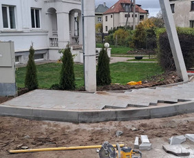 Kelio bortų įrengimas - Trinkelių klojimas Klaipėda, Palanga, Kretinga - 1
