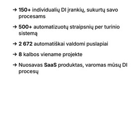 Dirbtinio intelekto sprendimai - Di automatizacijos, Ai agentai ir n8n sprendimai - 4