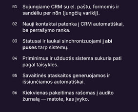 Di automatizacijos, Ai agentai ir n8n sprendimai / AI Merge Studio ltd / Darbų pavyzdys ID 4449596