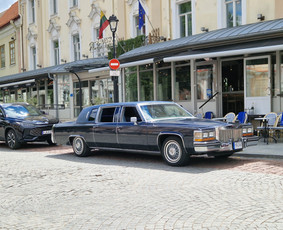 Senovinių automobilių nuoma - Cadillac Fleetwood Limousine nuoma su vairuotoju - 1
