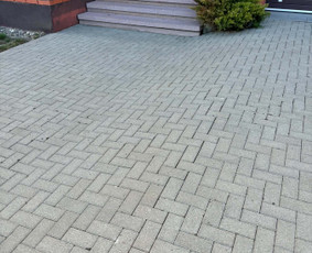 Aplinka, sodas - Trinkelių plovimas auk&scaron;tu slėgiu - 4
