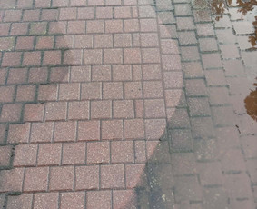 Aplinka, sodas - Trinkelių plovimas auk&scaron;tu slėgiu - 1