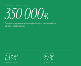 Investicinių projektų rengimas - Verslo projektų ir paskolų rengimas - 1