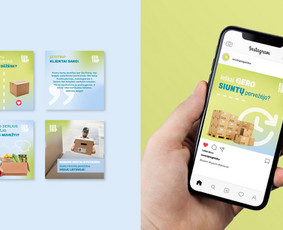 Branding / Logo / Soc. tinklai / Spaudos darbai / Viktorija Ivanova / Darbų pavyzdys ID 4450506