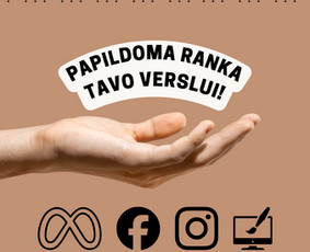 Reklama, dizainas, spauda - Meta Reklama, Soc. Tinklų priežiūra ir administravimas. - 1