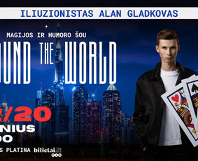 Iliuzionistas Alan Gladkovas - Modernus magijos šou / Alan Gladkovas / Darbų pavyzdys ID 4450954