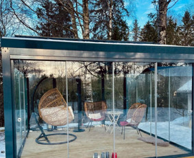 Berėmės stumdomos stiklo sistemos terasoms, balkon / UAB JONAS VINDUER / Darbų pavyzdys ID 4451742