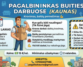 Pagalbiniai darbininkai - Pagalbininkas darbuose (Kaunas) - 1
