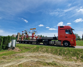 Negabaritinių krovinių gabenimas - Negabaritinių gabaritinių traliukas Tralas Tralo - 2